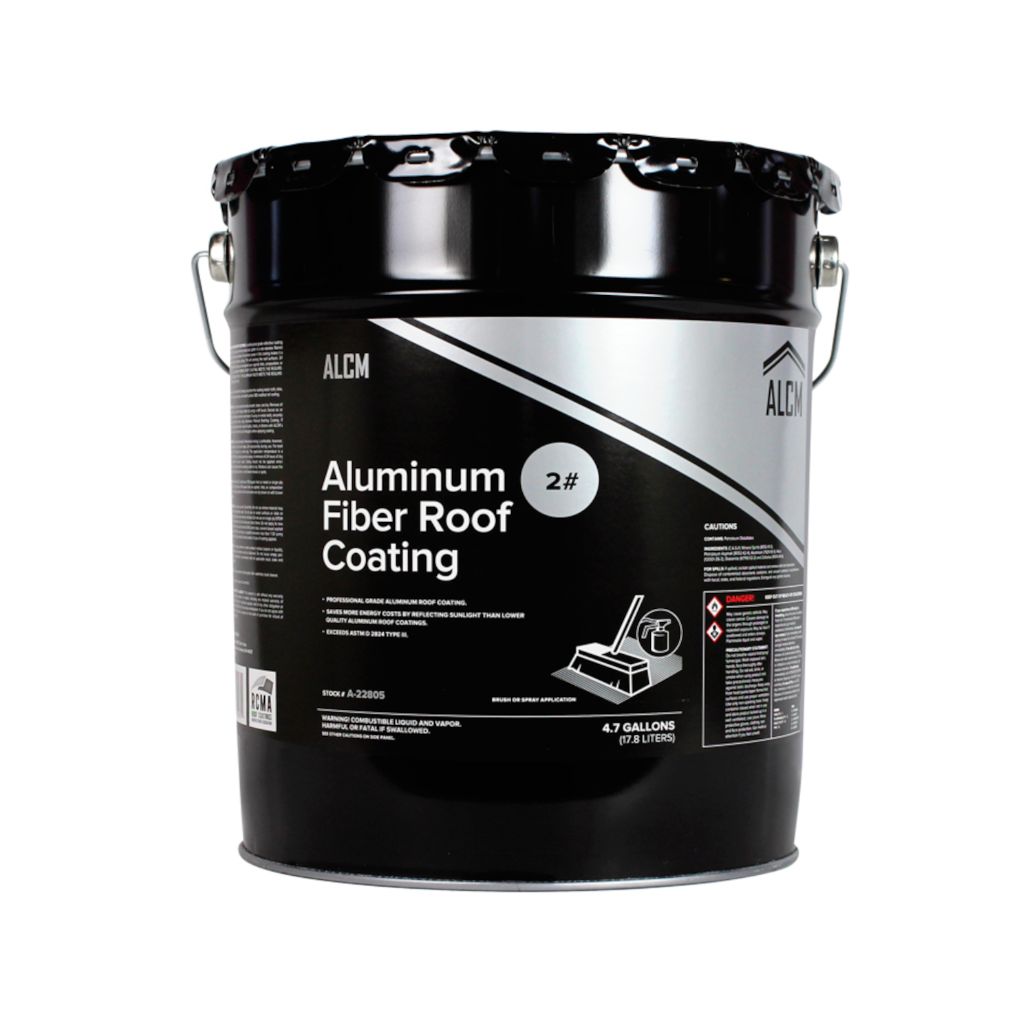 ALCM Aluminum Fiber Roof Coating #2