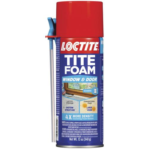 Loctite Tite Foam Window & Door Sealant - 12oz. (Carton of 12 Cans)