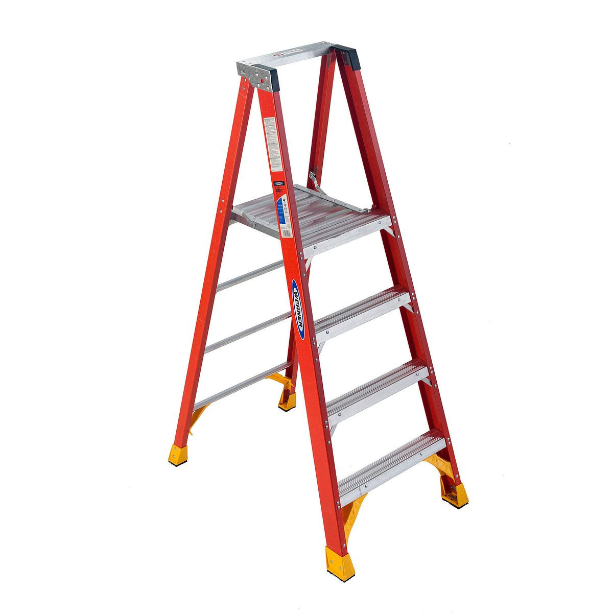 Werner Type IA Fiberglass Tripod Step Ladder