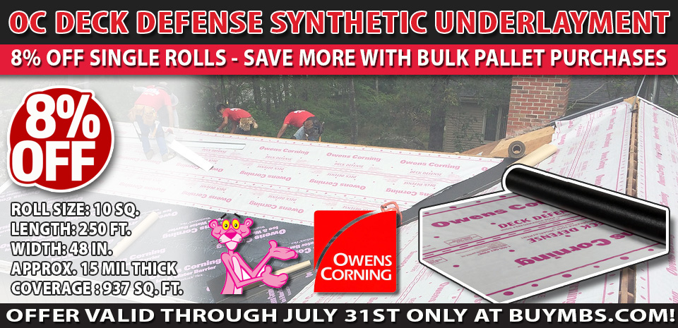 Owens Corning Deck Defense Sale