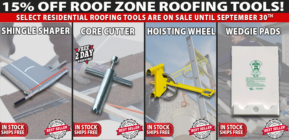Roof Zone 15 Percent Off Sale