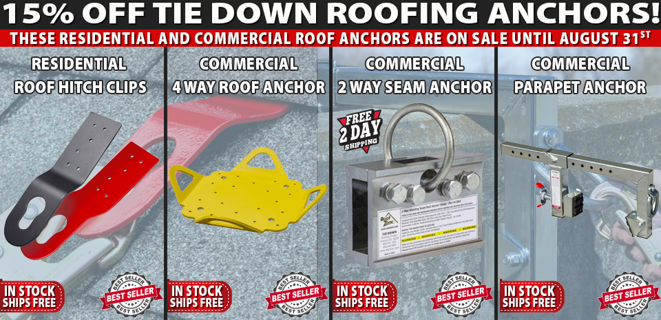 Tie Down Roof Anchors Promo