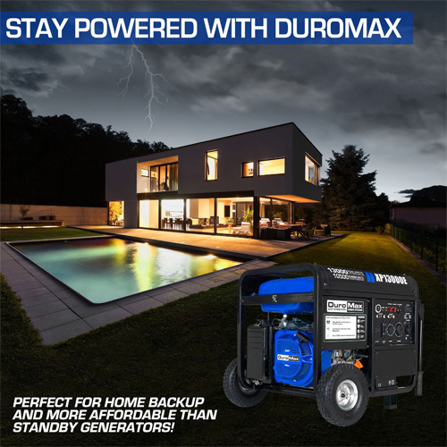 DuroMax XP13000E Gas Generator