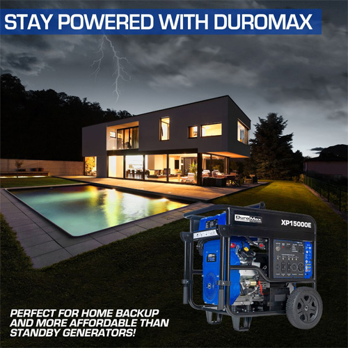 DuroMax XP15000E Gas Generator