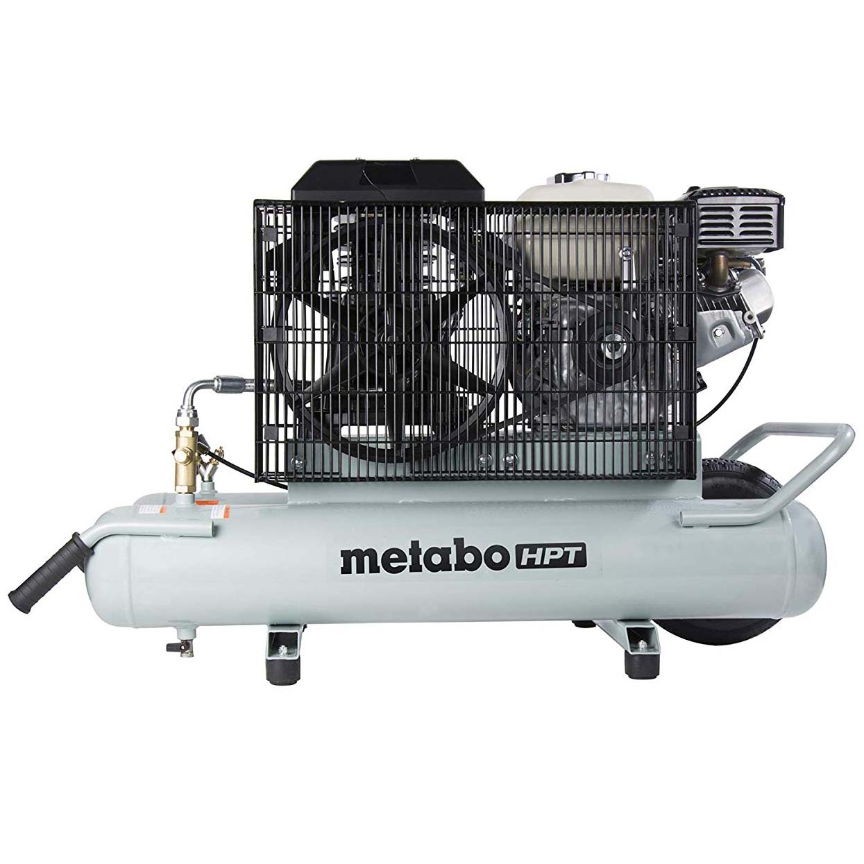 Metabo HPT 8-Gallon Gas Powered Wheelbarrow Air Compressor Helpful 3