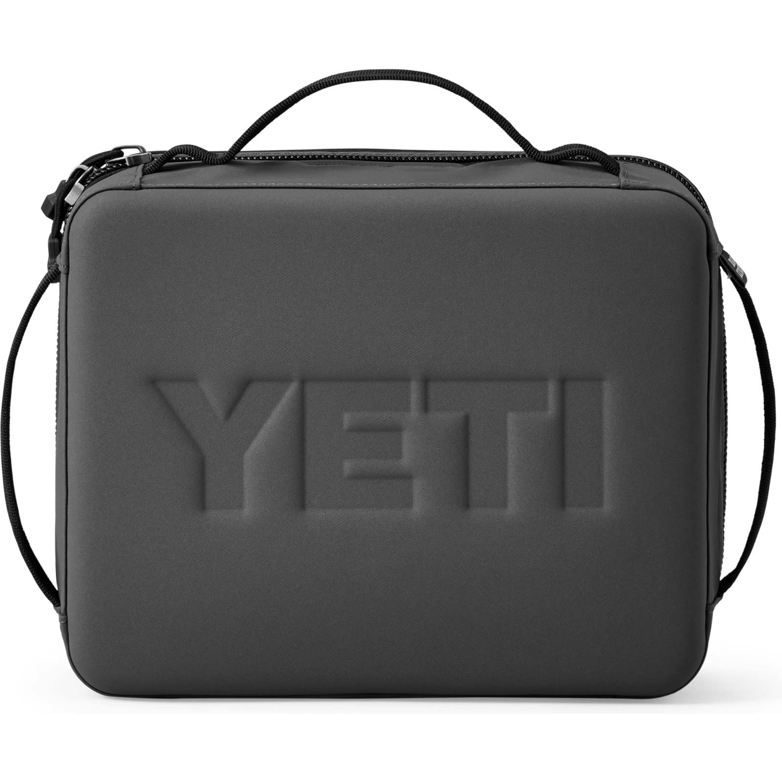 Product Yeti Day Trip Charcoal Gray Lunch Box Back View