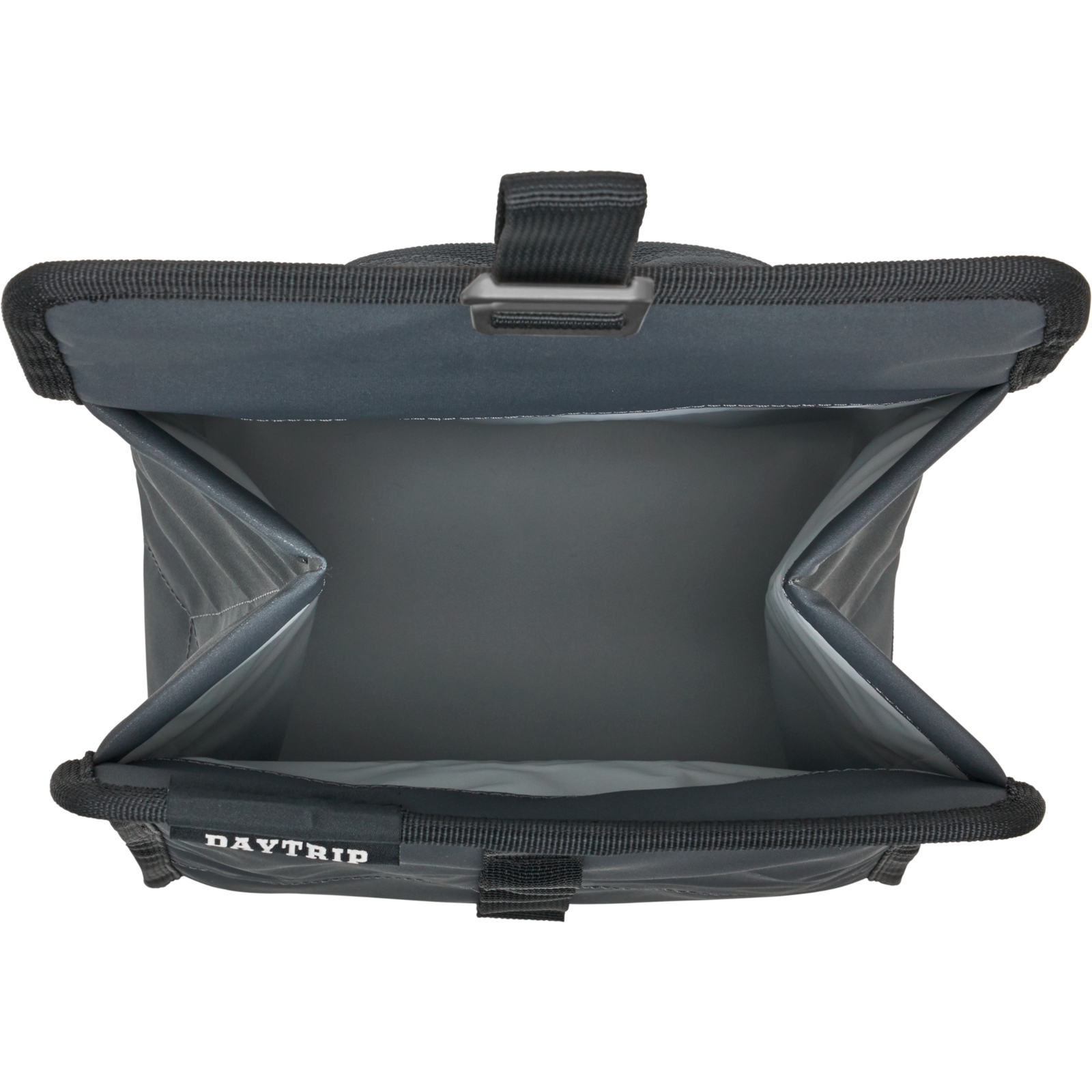 Yeti Day Trip Charcoal Gray Lunch Bag Top View