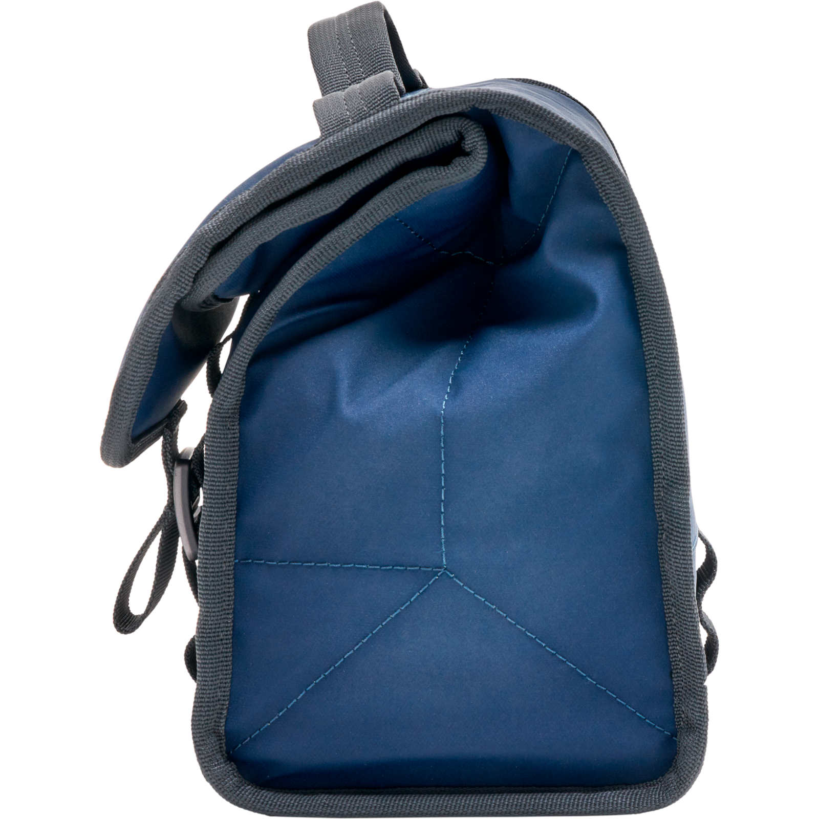 Product Yeti Day Trip Navy Blue Lunch Bag Standing Side Angle View