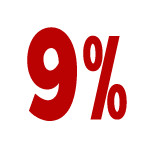 9 Percent