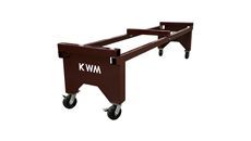 KWM Gutterman Machine Cart with Casters