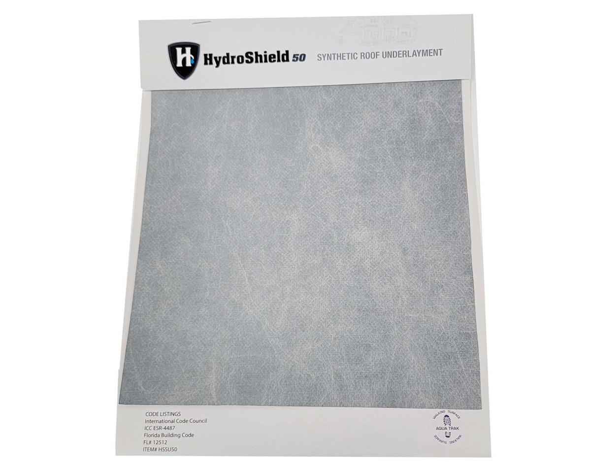 HydroShield 50 Synthetic Underlayment Samples