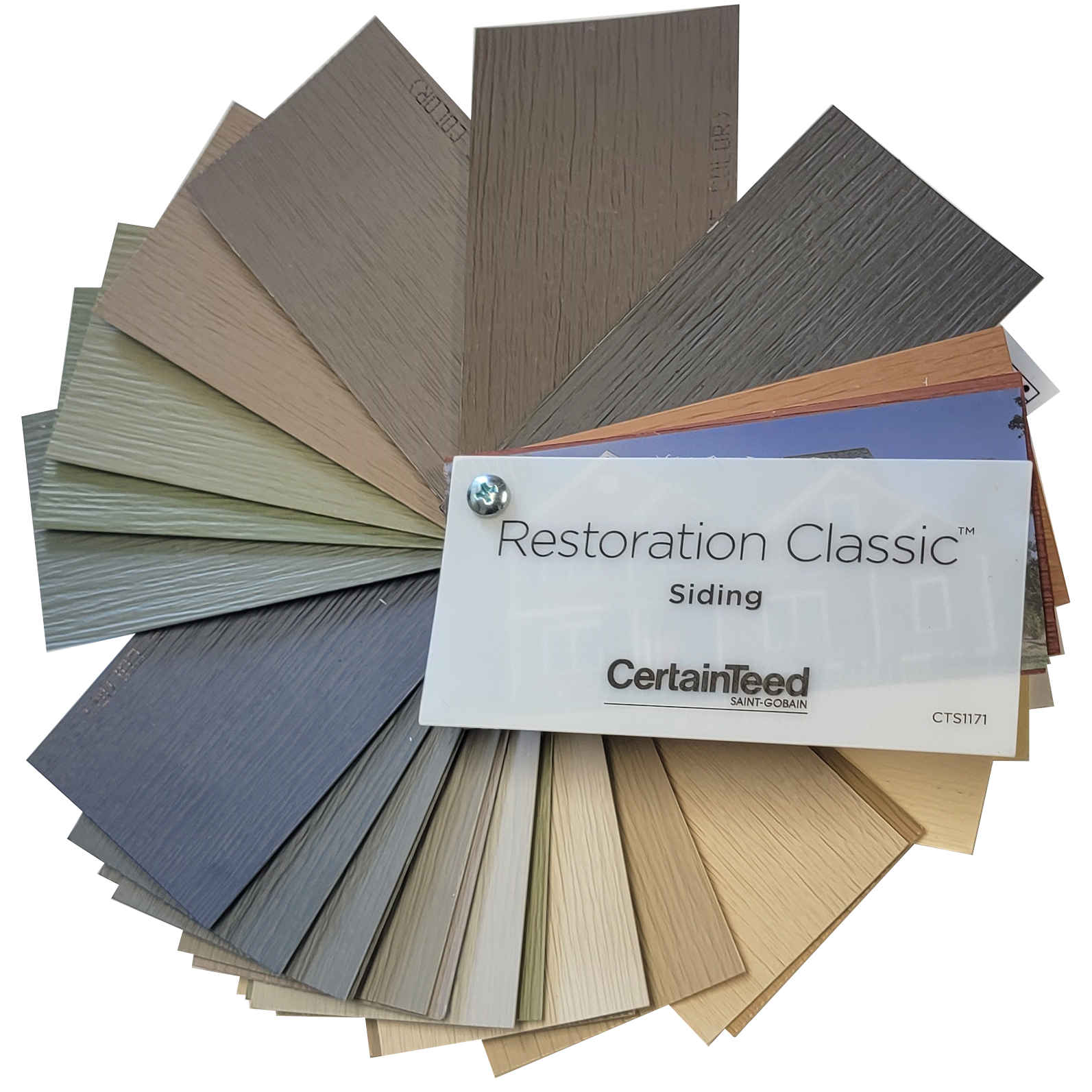 CertainTeed Restoration Classic Vinyl Siding Color Swatch