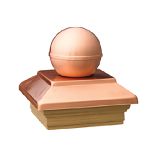 Product 6x6 - Victoria - Ball - Copper - PT - Carton of 3