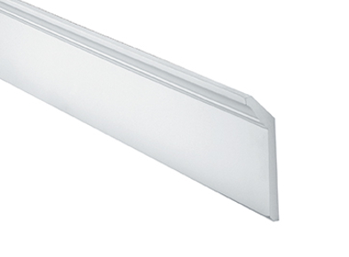 MLD253-16 : 2 3/8" Projection, 7 5/8" Height, 192" Length, 3/8" Bottom Thickness Crown Moulding