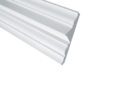 MLD535-16 : 9" Projection, 9 1/2" Height, 192" Length, 1/2" Bottom Thickness Crown Moulding