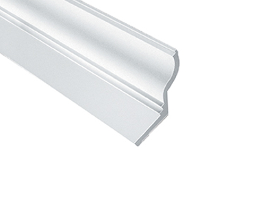 MLD536-12 : 8 1/8" Projection, 15 1/2" Height, 144" Length, 1" Bottom Thickness Crown Moulding
