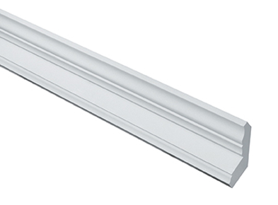 MLD552-12 : 2 1/8" Projection, 3 1/2" Height, 144" Length, 3/8" Bottom Thickness Crown Moulding