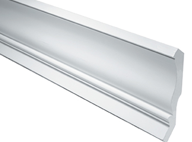 MLD555-12 : 5 3/16" Projection, 10 11/16" Height, 144" Length, 7/8" Bottom Thickness Crown Moulding