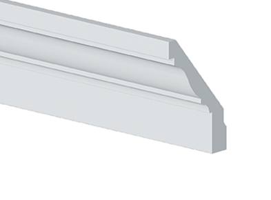 MLD556-16 : 10" Projection, 15" Height, 192" Length, 2 1/2" Bottom Thickness Crown Moulding