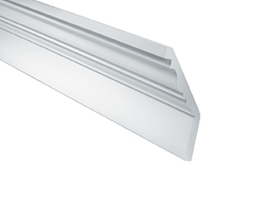 MLD580-12 : 7 1/8" Projection, 12 3/8" Height, 144" Length, 1" Bottom Thickness Crown Moulding