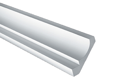 MLD582-12 : 7 7/8" Projection, 7 7/8" Height, 144" Length, 2 3/8" Bottom Thickness Crown Moulding