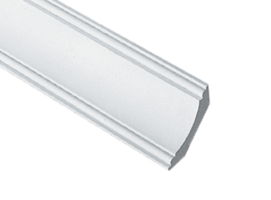 MLD593-16 : 2 1/2" Projection, 2 1/2" Height, 192" Length, 1/4" Bottom Thickness Crown Moulding