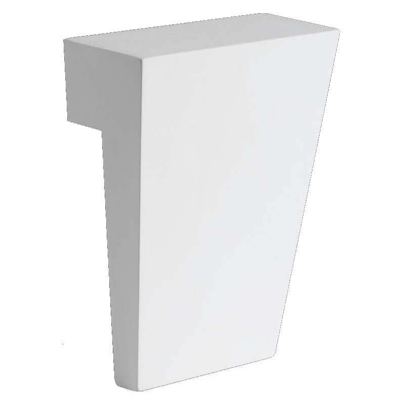 K8TF Keystone -- 7" Top Width, 5" Bottom Width, 8 7/8" Height, 2 1/2" Top Projection, 3/4" Bottom Projection,  Compatible With: FLT162