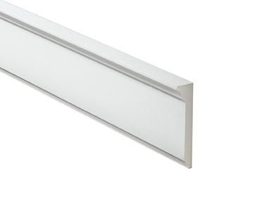 MLD224-12 : 1 1/2" Projection, 5 1/2" Height, 12 Foot Length, 3/8" Bottom Thickness Moulding