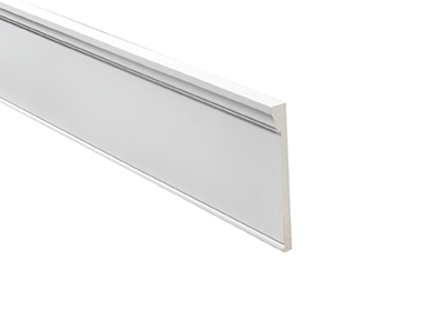 MLD227-16 : 1 1/2" Projection, 9" Height, 16 Foot Length, 3/4" Bottom Thickness Moulding