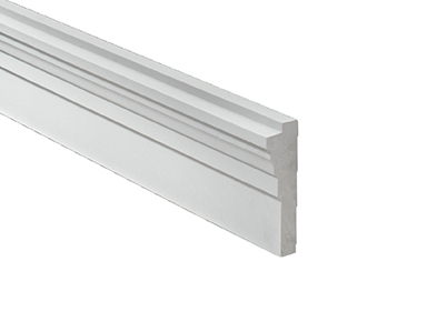 MLD228-16 : 2" Projection, 6 3/8" Height, 16 Foot Length, 1" Bottom Thickness Moulding