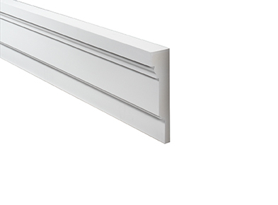 MLD505-8 : 3 3/8" Projection, 13" Height, 8 Foot Length, 15/16" Bottom Thickness Moulding