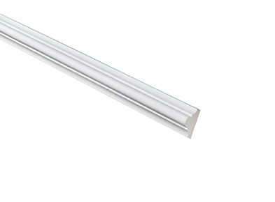 MLD611-12 : 1 1/8" Projection, 2 1/4" Height, 12 Foot Length, 3/8" Bottom Thickness Moulding