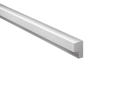 MLD625-16 : 3" Projection, 4" Height, 16 Foot Length, 1 1/2" Bottom Thickness Moulding