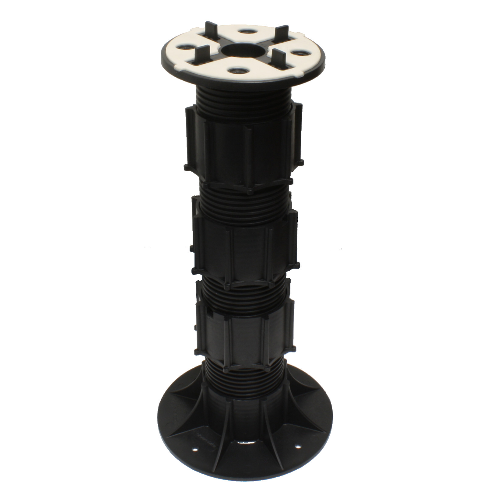 SE12 Adj Ped Support w/ Three-in-One Self Leveling Head 10.5” ‐ 18” (270‐455Mm)