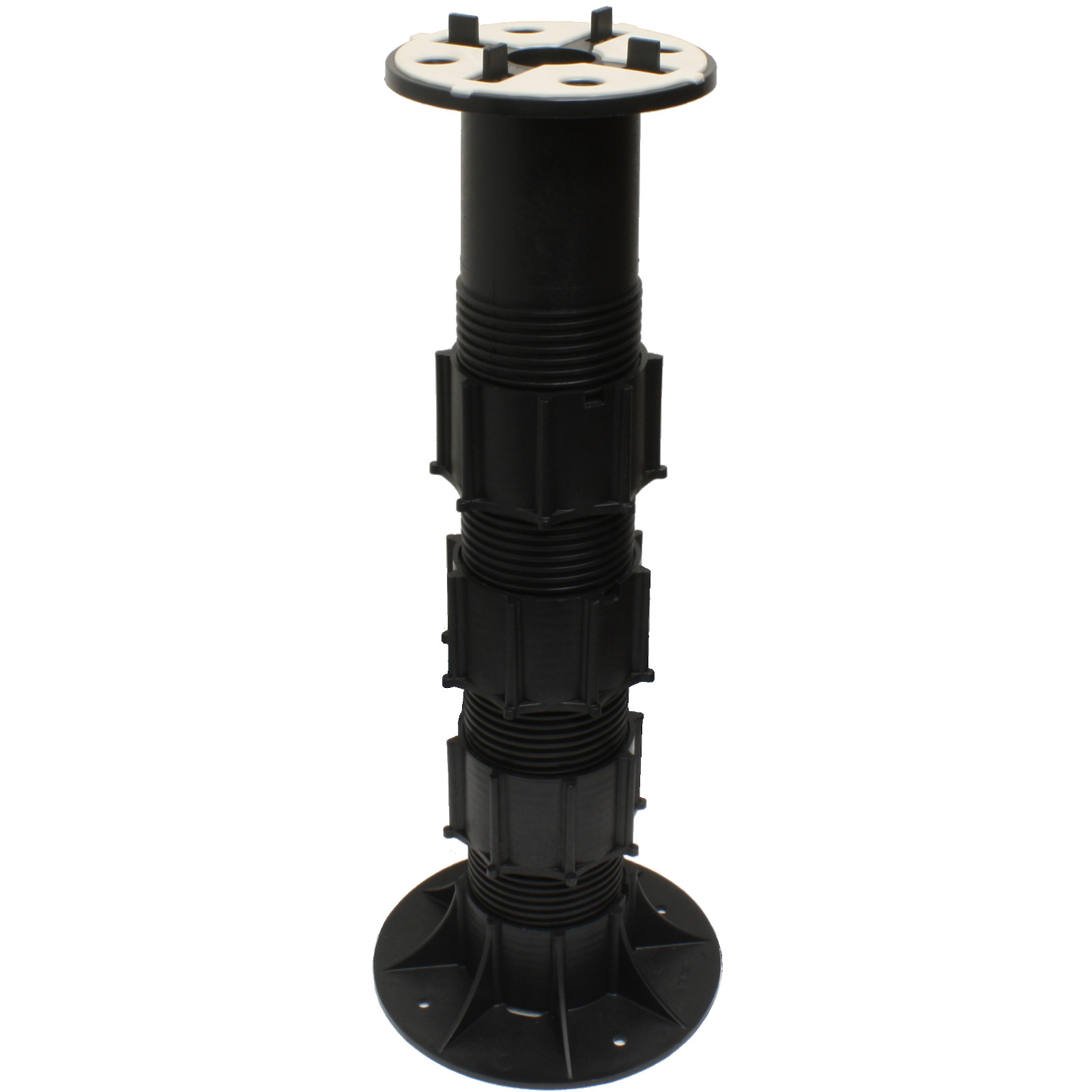 SE14 Adj Ped Support w/ Three-in-One Self Leveling Head 14.25” ‐ 21.75” (365‐550Mm)