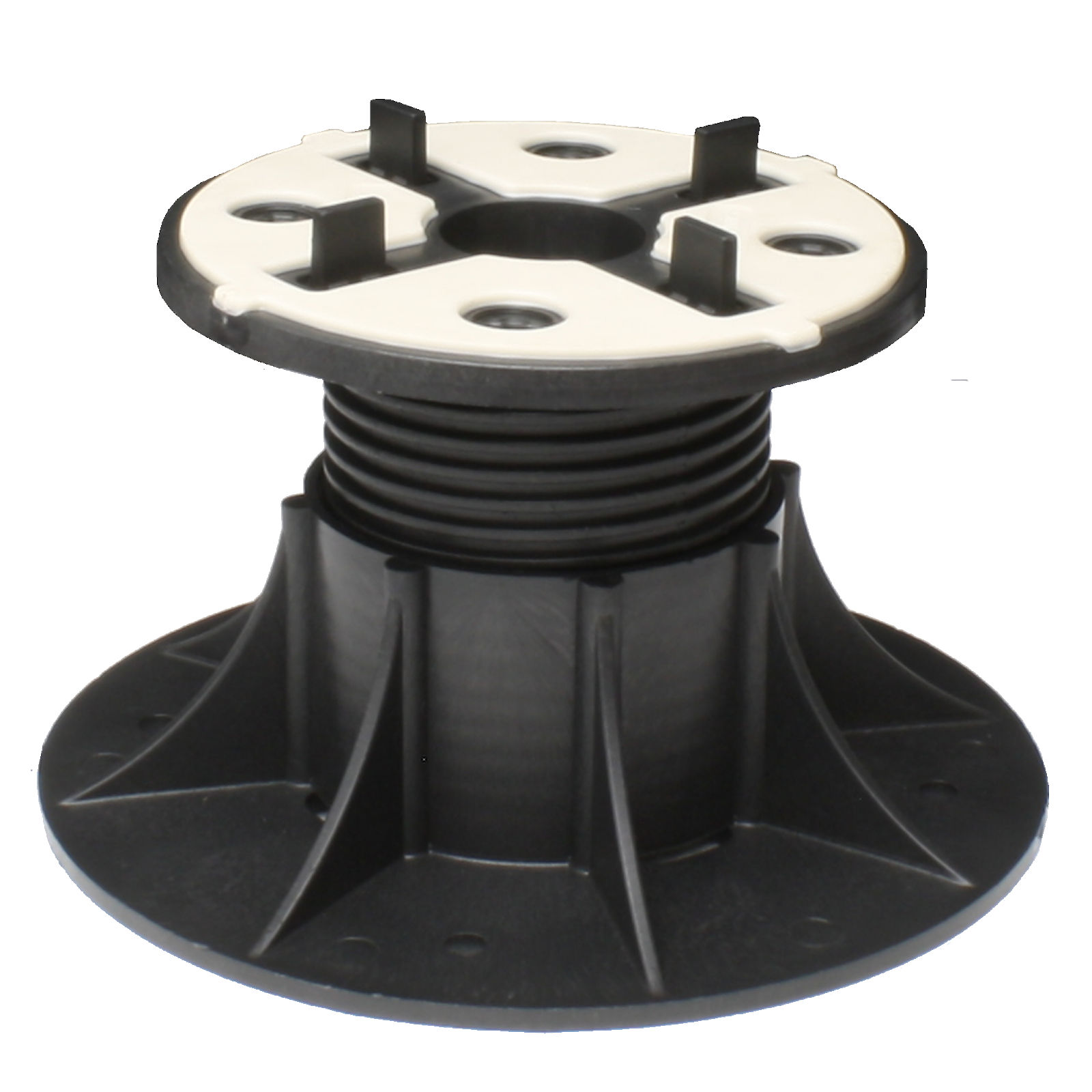 SE3 Adjustable Ped Support w/ Three-in-One Self Leveling Head 3” ‐ 4.75” (75‐120Mm)