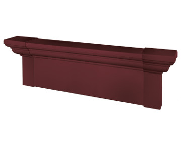 Product 6" x 31-0" Flat 078 Wineberry w/End Caps