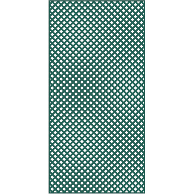 Privacy Diamond - 4ft. x 8ft. - Woodland Green