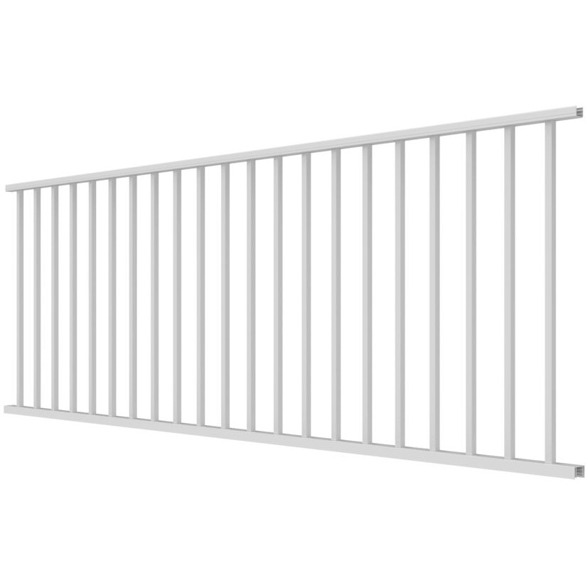 8ft. x 36in. - White - Level