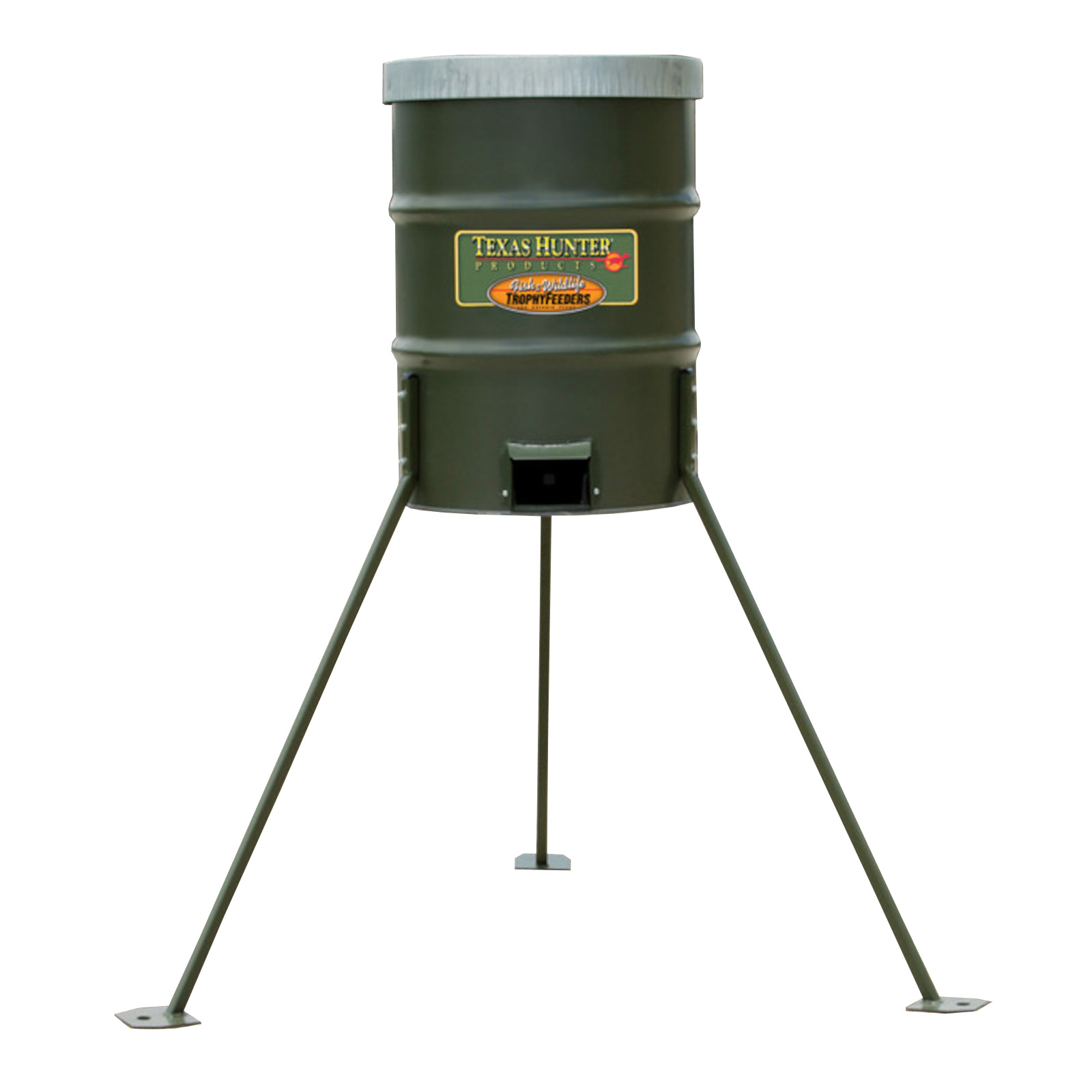 Texas Hunter 300 lb Capacity Protein Feeder with Legs & Stakes