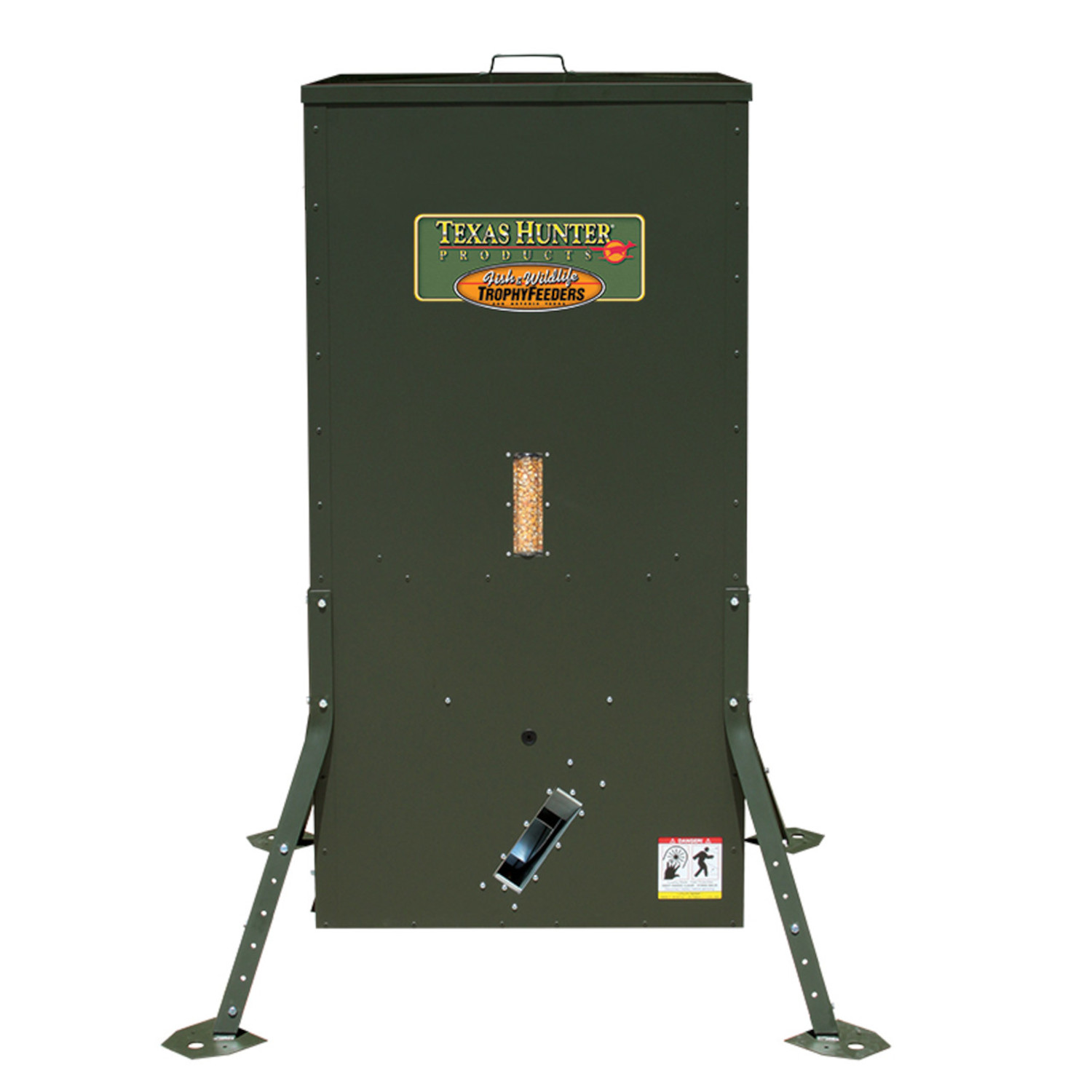Texas Hunter Hide a Way Stand and Fill Directional Wildlife Feeder