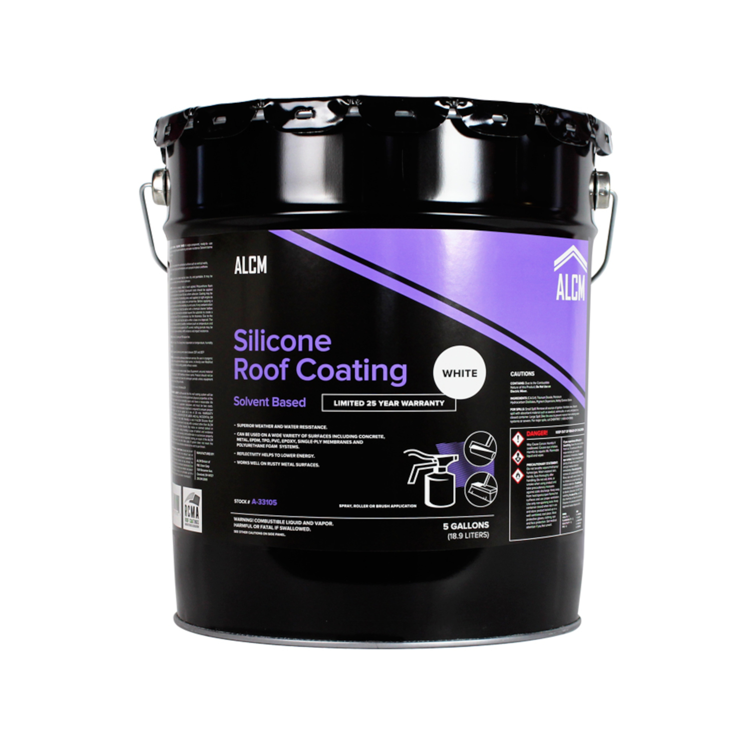 ALCM Silicone Roof Coating (Standard Solids)