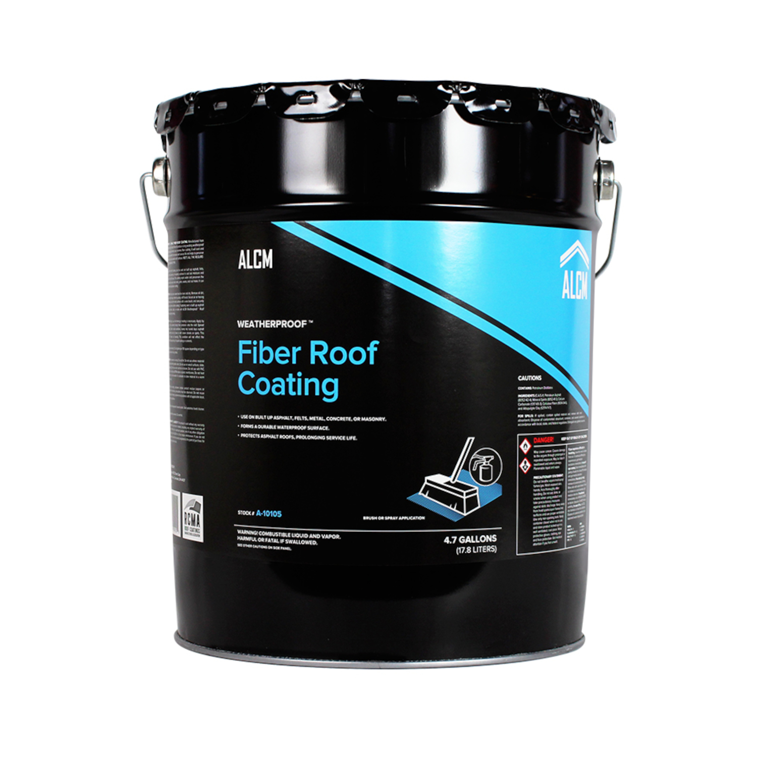 ALCM Premium Fiber Liquid Roof Coating