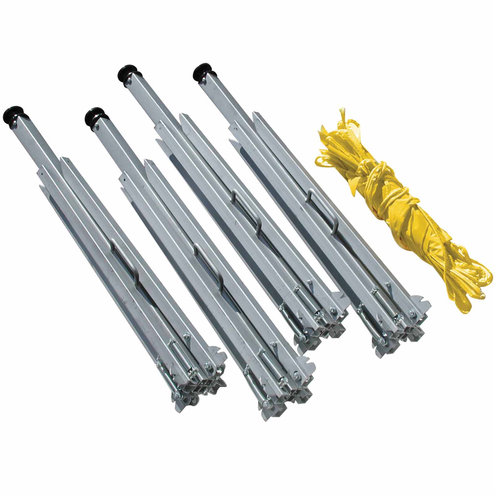 Tie Down Metal Roof Folding Warning Line 4 Stanchions