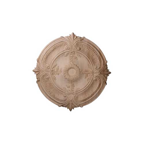 Ekena Millwork Acanthus Leaf Wood Ceiling Medallion
