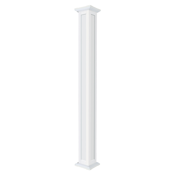 Superior Aluminum Square Panel Columns (Extended Lengths)