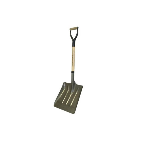Roofers Choice Steel Square Coal Shovel with D Handle