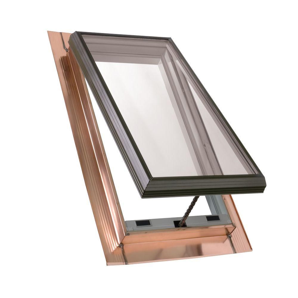 Velux QVT Copper Venting Pan-Flashed Skylight