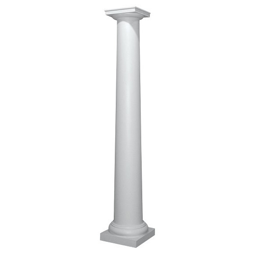 Superior Aluminum Round Smooth Tapered Fiberglass Columns