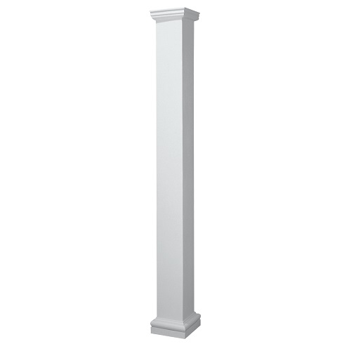 Superior Aluminum Square Smooth Non-Tapered Fiberglass Columns